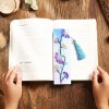 Diamond Painting Bookmark - Pink Flower