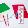 Diamond Painting Bookmark - Beautiful Peach Blossom