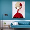 Rose Girl - Full Round Diamond - 30*40cm