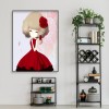 Rose Girl - Full Round Diamond - 30*40cm