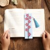 Diamond Painting Bookmark - Beautiful Peach Blossom
