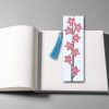 Diamond Painting Bookmark - Beautiful Peach Blossom