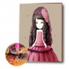 Hyacinth Girl - Full Round Diamond - 30*40cm
