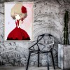 Rose Girl - Full Round Diamond - 30*40cm