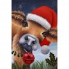 Santa Claus - Full Round Diamond - 30*40cm