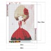 Rose Girl - Full Round Diamond - 30*40cm