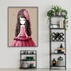 Hyacinth Girl - Full Round Diamond - 30*40cm