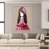 Hyacinth Girl - Full Round Diamond - 30*40cm