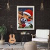 Santa Claus - Full Round Diamond - 30*40cm