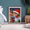 Santa Claus - Full Round Diamond - 30*40cm