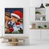 Santa Claus - Full Round Diamond - 30*40cm
