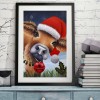 Santa Claus - Full Round Diamond - 30*40cm