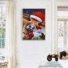 Santa Claus - Full Round Diamond - 30*40cm
