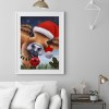 Santa Claus - Full Round Diamond - 30*40cm