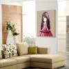 Hyacinth Girl - Full Round Diamond - 30*40cm