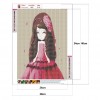 Hyacinth Girl - Full Round Diamond - 30*40cm