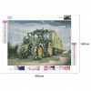 Car  - Full Square Diamond - 40x30cm