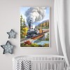 Train - Full Diamond Painting - 30x40cm