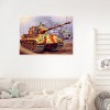 Soldier Tank - Full Round Diamond - 40x30cm