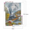 Train - Full Diamond Painting - 30x40cm