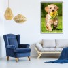 Dog - Full Round Diamond - 30x40cm