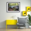 Retro Car  - Full Round Diamond - 40x30cm