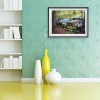 Retro Car  - Full Round Diamond - 40x30cm