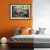 Retro Car  - Full Round Diamond - 40x30cm