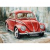 Car  - Full Square Diamond - 40x30cm
