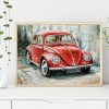 Car  - Full Square Diamond - 40x30cm