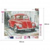 Car  - Full Square Diamond - 40x30cm
