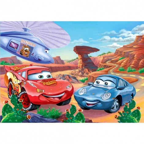 Cars  - Full Diamond Painting - 30x40cm