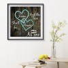 Letter - Full Round Diamond - 30x30cm