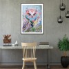 Owl  - Full Square Diamond - 40x30cm