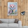 Owl  - Full Square Diamond - 40x30cm