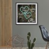 Letter - Full Round Diamond - 30x30cm