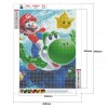 Animes Mario  - Full Round Diamond - 30x40cm