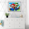 Mario - Full Round Diamond - 40x30cm