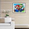Mario - Full Round Diamond - 40x30cm