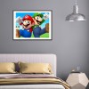 Mario - Full Round Diamond - 40x30cm