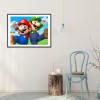 Mario - Full Round Diamond - 40x30cm