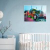 Cool Car - Full Round Diamond - 40x30cm