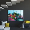 Cool Car - Full Round Diamond - 40x30cm