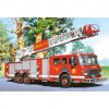 Fire Truck - Full Round Diamond - 30x40cm