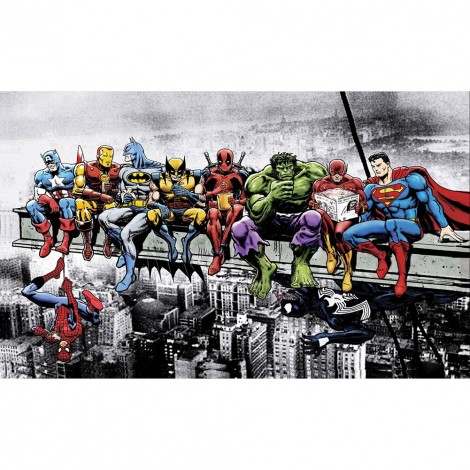 Anime Hero - Full Square Diamond - 50x40cm