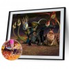 Dragon - Full Round Diamond - 40x30cm
