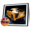 Sports Car - Full Round Diamond - 40x30cm