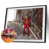 Comic Clown - Full Round Diamond - 40x30cm