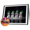 Cute Snowman - Full Round Diamond - 50x40cm