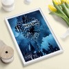 School Badge - Full Round Diamond - 30x40cm